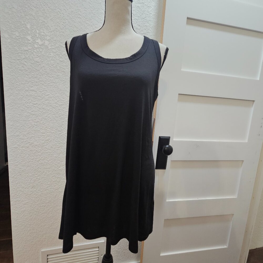 Black Tank Swim Dress